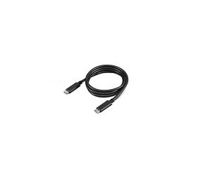 70371411_9706670472.jpg Lenovo 4X90U90619 USB cable USB 3.2 Gen 2 (3.1 Gen 2) 1 m USB C 10 Gbit/s 100 W Black