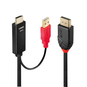 Lindy 1m HDMI to DisplayPort Cable