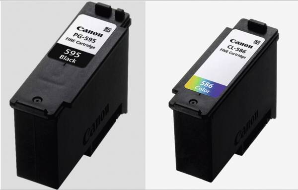 Canon PG595/CL586 PVP ink cartridge 2 pc(s) Original Black, Cyan,