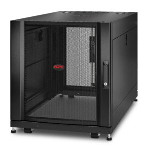 APC NetShelter SX, Server Rack Enclosure, 12U, Black, 658H x 600W x 1070D mm