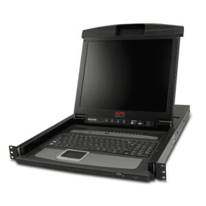 740cb49a751f0794459540c3f117746762b18a84.jpg APC 17" Rack LCD Console with Integrated 16 Port Analog KVM Switch