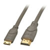 Lindy 2m Premium High Speed HDMI to Mini HDMI Cable, Anthra
