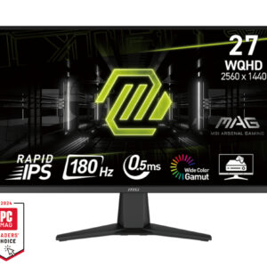 MSI MAG 275QF computer monitor 68.6 cm (27") 2560 x 1440 pixels Wide Quad HD LCD Black