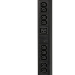 APC Easy Rack PDU, Metered, 0U, 3 Phase, 11kW, 230V, 16A, 21 x C13 and 3 x C19 outlets, IEC60309 3P+N+PE inlet