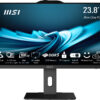 MSI Pro AP242P 14M Intel Core i7 14700 All in One PC Barebone, (NO RAM, NO Storage, NO OS), 23.8 Inch IPS Screen/UHD Graphics/Type-C/USB/LAN/HDMI/DP/WiFi 6E/BT 5.3/VESA