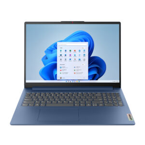 Lenovo IdeaPad Slim 3 16IRU8 Intel® U U300 Laptop 40.6 cm (16") WUXGA 4 GB LPDDR5-SDRAM 128 GB Flash Wi-Fi 6 (802.11ax) Windows 11 Home in S mode UK English Blue