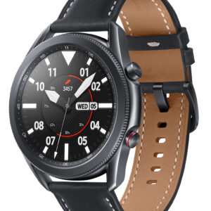 Samsung Galaxy Watch3 3.56 cm (1.4") OLED 45 mm Digital 360 x 360 pixels Touchscreen Black Wi-Fi GPS (satellite)
