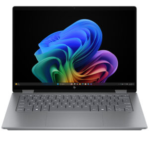 85fb1dc0e9b858c3c2eaf7f6108b62b1a7259f17.jpg HP OmniBook X Flip 14-fk0002na Copilot+ PC AMD Ryzen™ AI 7 350 Hybrid (2-in-1) 35.6 cm (14") Touchscreen 3K 16 GB LPDDR5x-SDRAM 1 TB SSD Wi-Fi 7 (802.11be) Windows 11 Home Silver