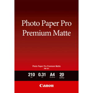 Canon PM-101 Premium Matte Photo Paper A4 - 20 Sheets Canon PM-101 Premium Matte Photo Paper A4 - 20 Sheets