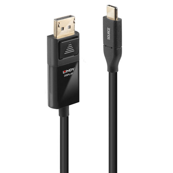 Lindy 3m USB Type C to DP Adapter Cable with HDR