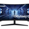 Samsung LC34G55TWWPXXU computer monitor 86.4 cm (34") 3440 x 1440 pixels UltraWide Quad HD LED Black