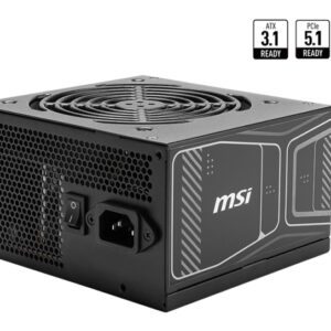 MSI MAG A750GN PCIE5 (UK) power supply unit 750 W 24-pin ATX ATX Black