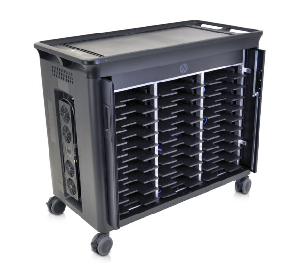 HP 30-Notebook Managed Charging Cart Multimedia cart Black