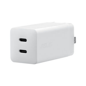 8a02b1060860e25ade210d5bb2624c6d5fa1bb04.jpg ASUS 100W 2C1A GaN Charger Universal White AC Fast charging Indoor