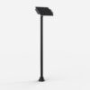Bouncepad Clip Floorstanding Slim | Compatible with All USB-C Tablets | Black