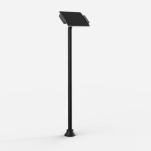 Bouncepad Clip Floorstanding Slim | Compatible with All USB-C Tablets | Black