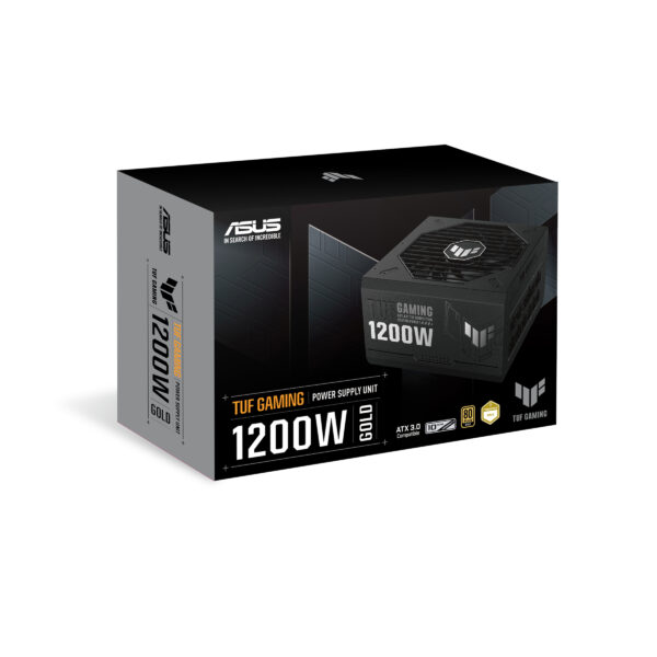 ASUS TUF GAMING 1200W Gold power supply unit 20+4 pin ATX ATX Black ASUS TUF GAMING 1200W Gold power supply unit 20+4 pin ATX ATX Black