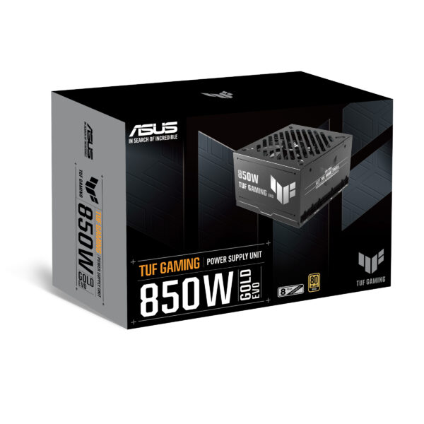 ASUS TUF-GAMING-850G-EVO power supply unit 850 W 20+4 pin ATX ATX ASUS TUF-GAMING-850G-EVO power supply unit 850 W 20+4 pin ATX ATX