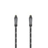 92007543_1413984580.jpg Hama 00205140 audio cable 3 m TOSLINK Black, Grey
