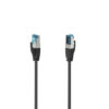92008954_3459240988-1.jpg Hama 00200680 networking cable Black 1.5 m Cat6a S/FTP (S-STP)