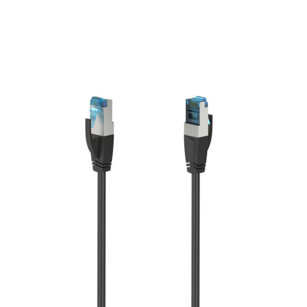 92008954_3459240988.jpg Hama 00200680 networking cable Black 1.5 m Cat6a S/FTP (S-STP)