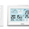 Hama 00222228 digital weather station White Battery