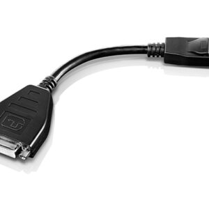9509cc0a5e7ad1cd8e664fc554896a50.jpg Lenovo DisplayPort to Single-Link DVI-D Monitor Adapter