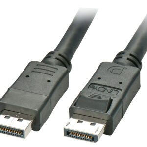 Lindy 20m DisplayPort Cable, Black