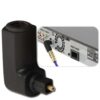 Lindy 360 Degree Toslink Adapter Right Angled Male/Female