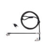 Kensington Slim N17 2.0 Keyed Dual Head Laptop Lock for Wedge-Shaped Slots - Like Keyed