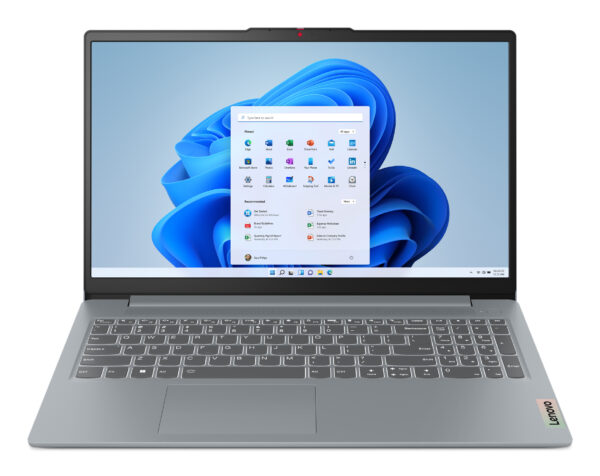 Lenovo IdeaPad Slim 3 15ABR8 AMD Ryzen™ 7 5825U Laptop 39.6 cm (15.6") Full HD 8 GB DDR4-SDRAM 256 GB SSD Wi-Fi 6 (802.11ax) Windows 11 Home English Grey