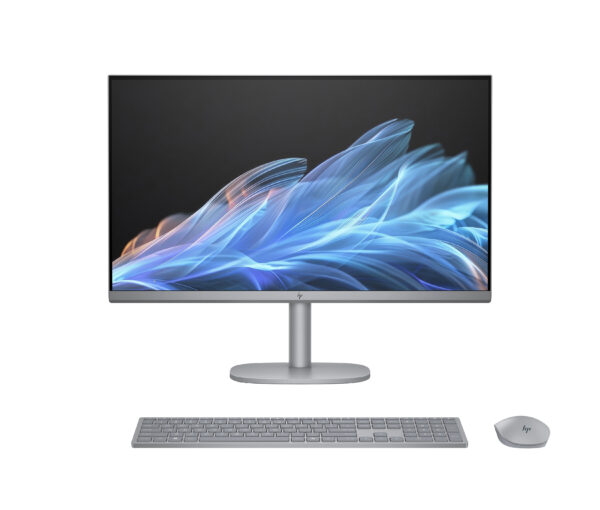 HP OmniStudio X 27-cs0002na Intel Core Ultra 5 125H 68.6 cm (27") 3840 x 2160 pixels All-in-One PC 16 GB DDR5-SDRAM 1 TB SSD Windows 11 Home Wi-Fi 7 (802.11be) AI PC Silver