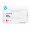 HP 738M 130-ml Magenta DesignJet Ink Cartridge print head Thermal