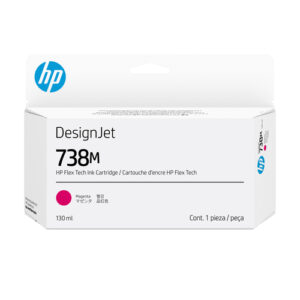 HP 738M 130-ml Magenta DesignJet Ink Cartridge print head Thermal HP 738M 130-ml Magenta DesignJet Ink Cartridge print head Thermal