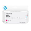 HP 738M 130-ml Magenta DesignJet Ink Cartridge print head Thermal