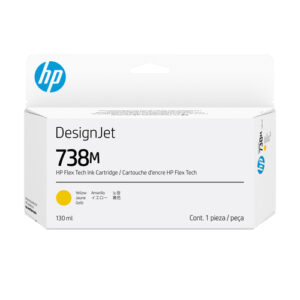 HP 738M 130-ml Yellow DesignJet Ink Cartridge print head Thermal HP 738M 130-ml Yellow DesignJet Ink Cartridge print head Thermal
