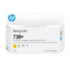 HP 738M 130-ml Yellow DesignJet Ink Cartridge print head Thermal