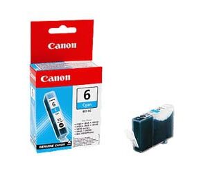 Canon Cartridge BCI-6C Cyan ink cartridge Original Canon Cartridge BCI-6C Cyan ink cartridge Original