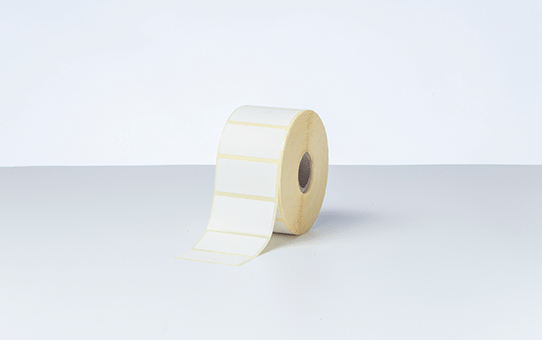 Brother BDE-1J026051-102 printer label White Self-adhesive printer