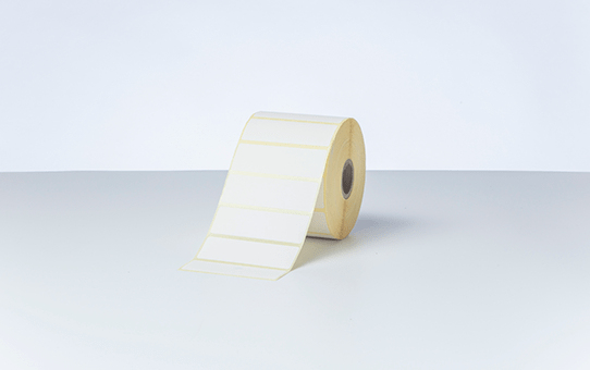 Brother BDE-1J026076-102 printer label White Self-adhesive printer