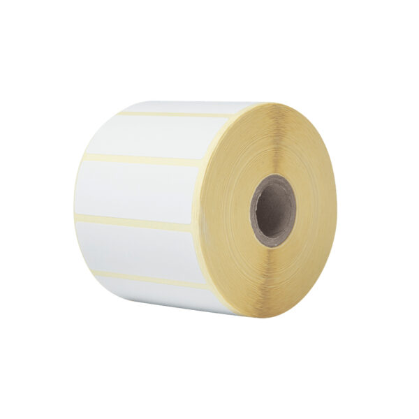 Brother BDE-1J026076-102 printer label White Self-adhesive printer