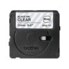 Brother BTAG-131 label-making tape Black on transparent Brother BTAG-131 label-making tape Black on transparent
