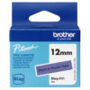 Brother BTAG-F31 label-making tape Black on purple Brother BTAG-133 label-making tape Blue on transparent