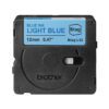 Brother BTAG-L33 label-making tape Blue on light blue Brother BTAG-L33 label-making tape Blue on light blue