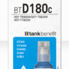Brother BTD180C Cyan Genuine Ink Bottle