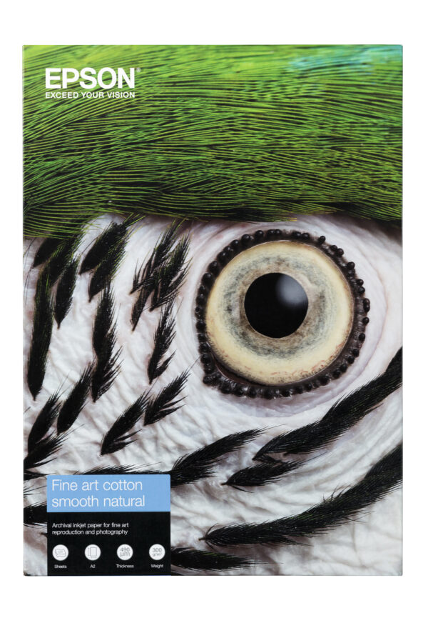 Epson Fine Art Cotton Smooth Natural A4 25 Sheets Epson Fine Art Cotton Smooth Natural A4 25 Sheets