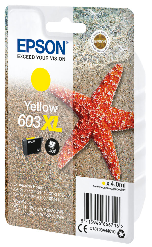 Epson C13T03A44010 ink cartridge 1 pc(s) Original High (XL) Yield