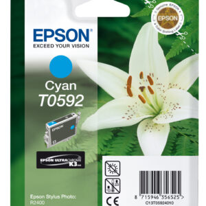 Epson Lily Singlepack Cyan T0592 Ultra Chrome K3