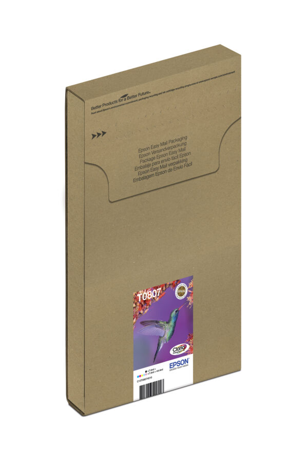 Epson Hummingbird Multipack 6-colours T0807 Claria Photographic Ink Epson Hummingbird Multipack 6-colours T0807 Claria Photographic Ink