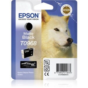 Epson T0968 ink cartridge 1 pc(s) Original Standard Yield Black Epson T0968 ink cartridge 1 pc(s) Original Standard Yield Black